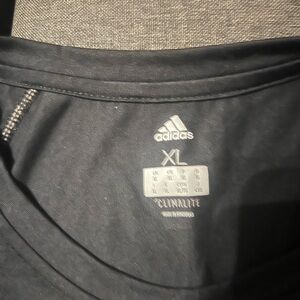 Black Adidas climalite bulldog tee